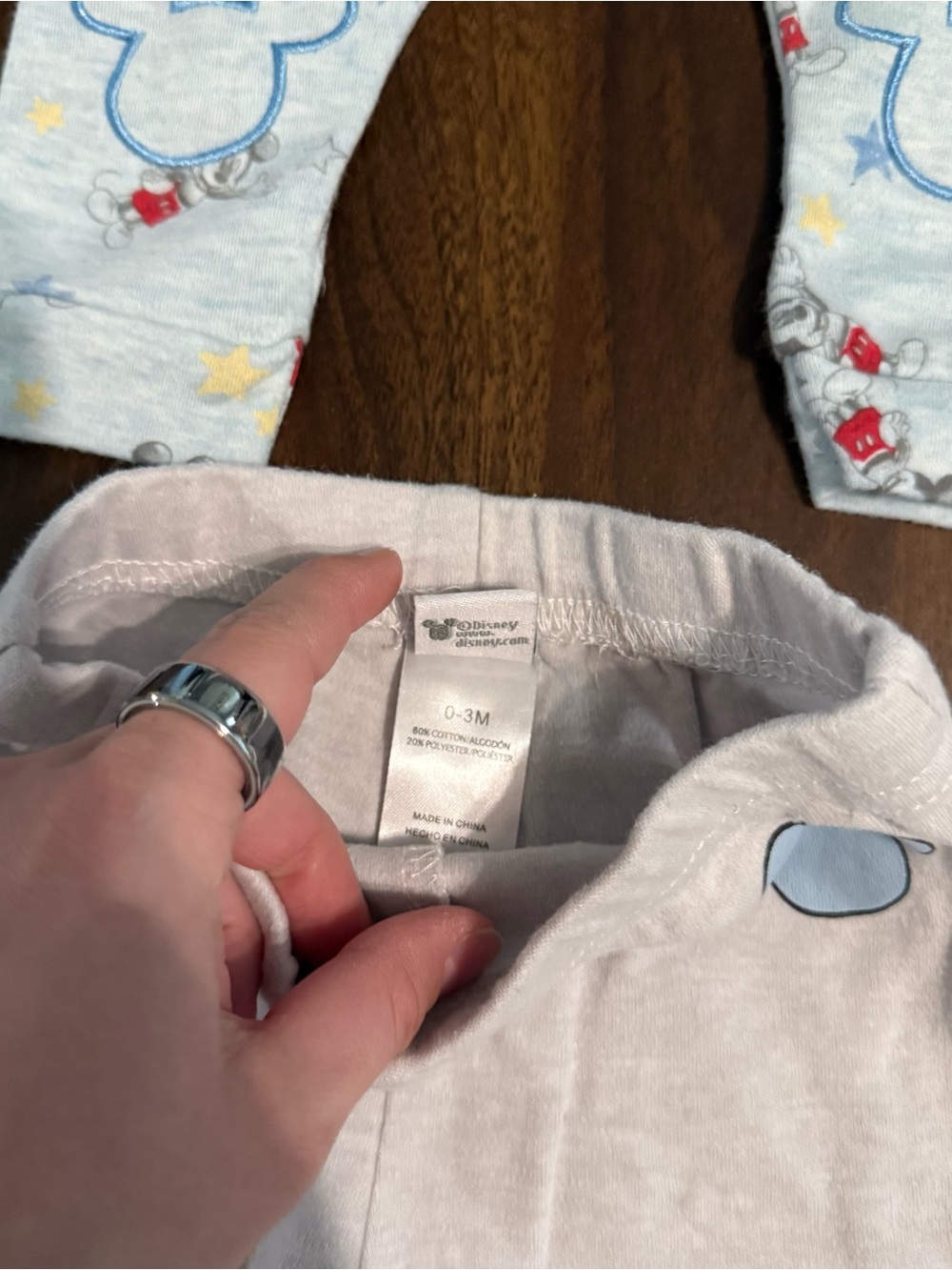 Baby boy Mickey Mouse Disney pants bundle - Picture 3 of 5